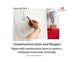 How to use construction lines for better drawing